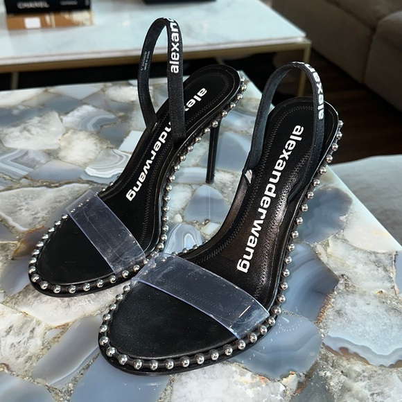 IMMACULATE Alexander Wang Sandals Sz 37 - Picture 2 of 9